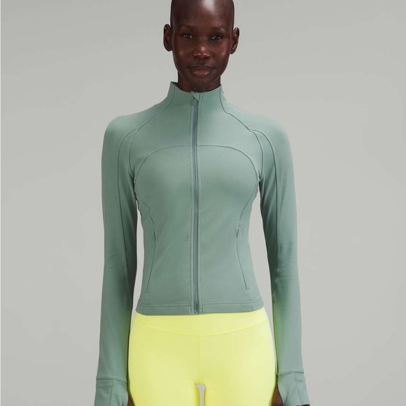 lululemon athletica Tops - Nulu Cropped Define Jacket in Tidewater Teal, size 6